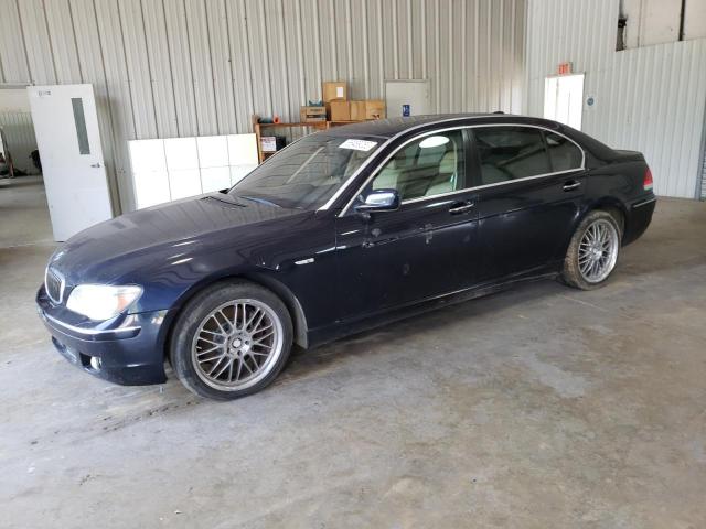 WBAHN83538DT87784 - 2008 BMW 750 LI BLUE photo 1