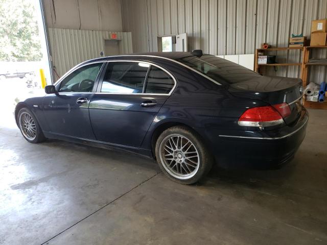 WBAHN83538DT87784 - 2008 BMW 750 LI BLUE photo 2