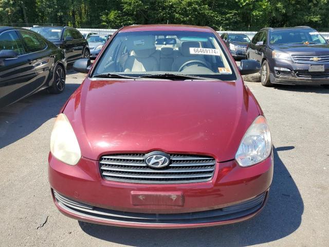 KMHCM46C89U300560 - 2009 HYUNDAI ACCENT GLS BURGUNDY photo 5