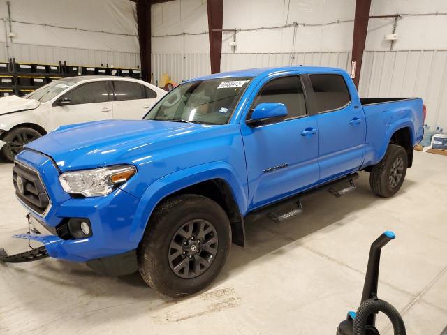 3TYBZ5DN9MT000958 - 2021 TOYOTA TACOMA DOUBLE CAB ლურჯი ფოტო 1