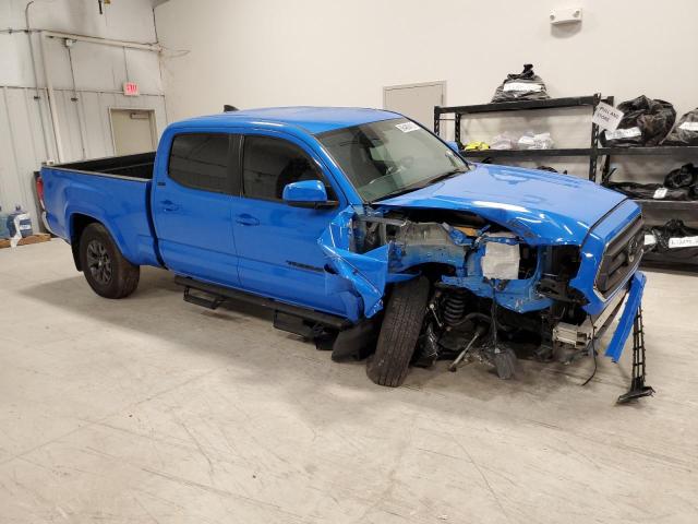 3TYBZ5DN9MT000958 - 2021 TOYOTA TACOMA DOUBLE CAB BLUE photo 4