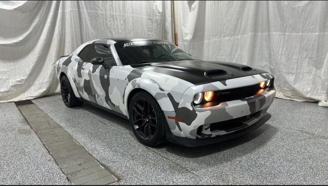 2C3CDZFJXKH712783 - 2019 DODGE CHALLENGER R/T SCAT PACK GRAY photo 1