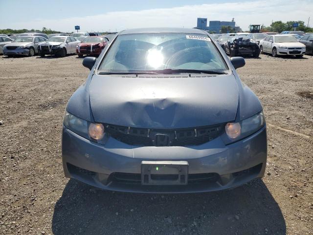 2HGFA16569H322121 - 2009 HONDA CIVIC LX GRAY photo 5