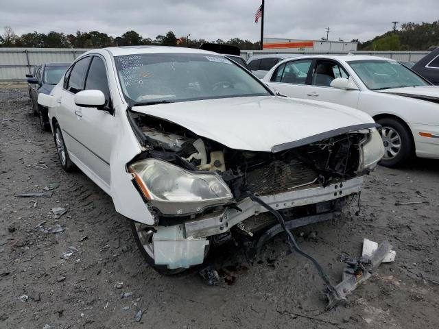 JNKBY01F48M550731 - 2008 INFINITI M45 WHITE photo 1