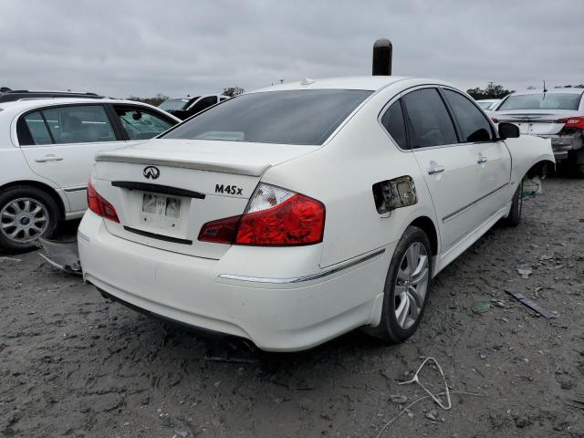 JNKBY01F48M550731 - 2008 INFINITI M45 WHITE photo 4