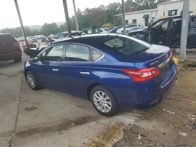 3N1AB7AP1KY309863 - 2019 NISSAN SENTRA S 蓝色 照片 2