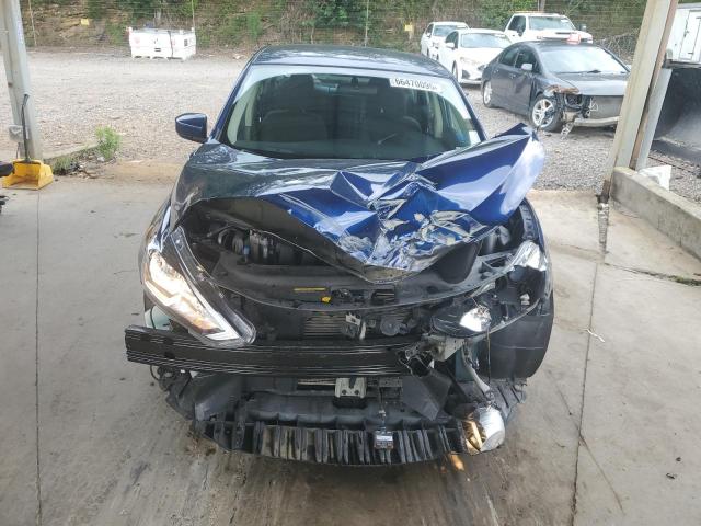 3N1AB7AP1KY309863 - 2019 NISSAN SENTRA S 蓝色 照片 5
