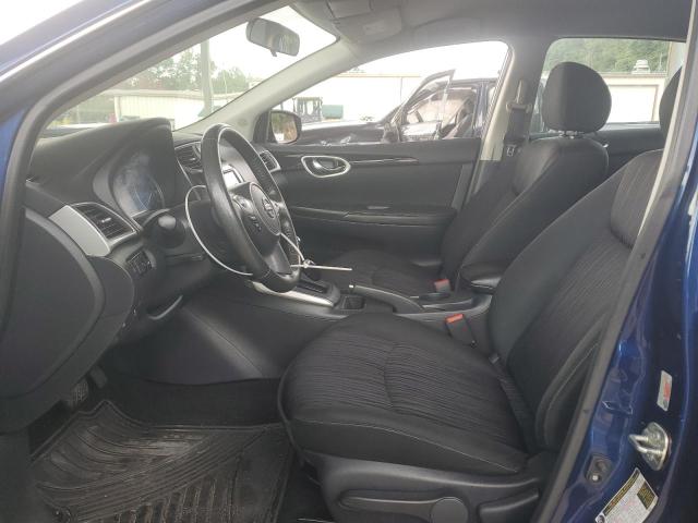 3N1AB7AP1KY309863 - 2019 NISSAN SENTRA S 蓝色 照片 7