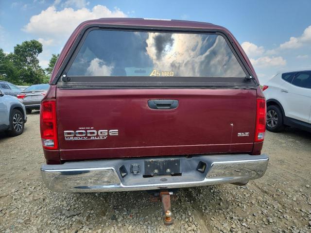 3D7KA28CX3G842088 - 2003 DODGE RAM 2500 ST Бордовый фото 6