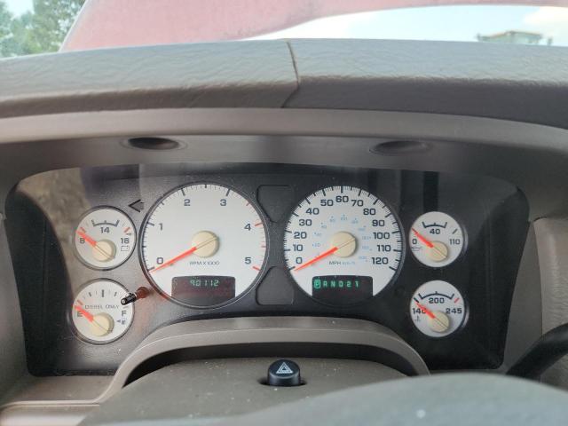 3D7KA28CX3G842088 - 2003 DODGE RAM 2500 ST Бордовый фото 9