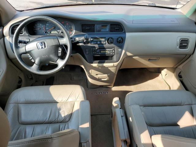 5FNRL189X4B020562 - 2004 HONDA ODYSSEY EXL RED photo 8
