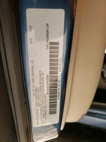 4S3BL626097229884 - 2009 SUBARU LEGACY 2.5I LIMITED BLUE photo 13