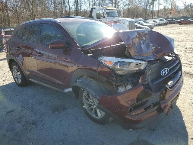 KM8J33A4XGU235972 - 2016 HYUNDAI TUCSON LIMITED BURGUNDY photo 1