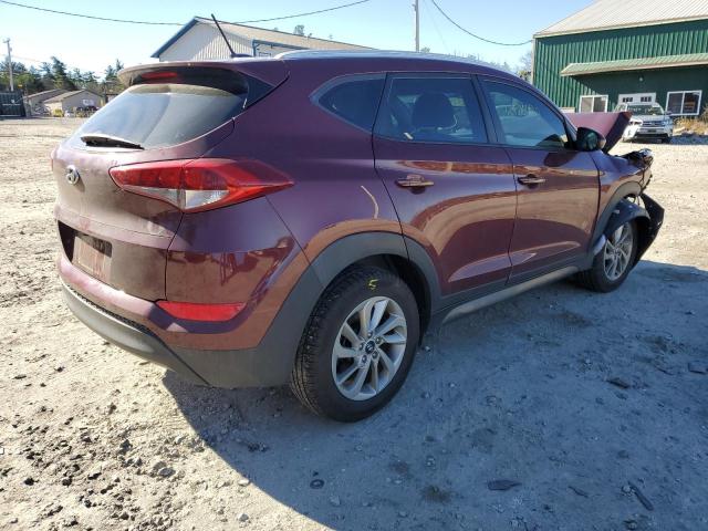 KM8J33A4XGU235972 - 2016 HYUNDAI TUCSON LIMITED BURGUNDY photo 4