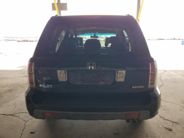 5FNYF18548B050047 - 2008 HONDA PILOT EXL BLACK photo 6