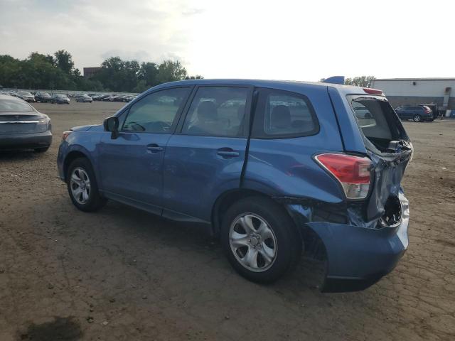 JF2SJAAC5JG445400 - 2018 SUBARU FORESTER 2.5I BLUE photo 2