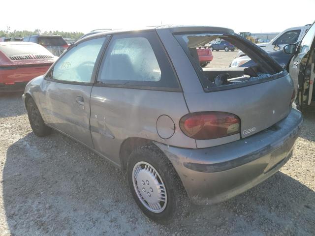 2C1MR2297V6713505 - 1997 GEO METRO LSI BEIGE photo 3