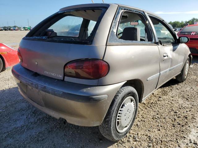 2C1MR2297V6713505 - 1997 GEO METRO LSI BEIGE photo 4