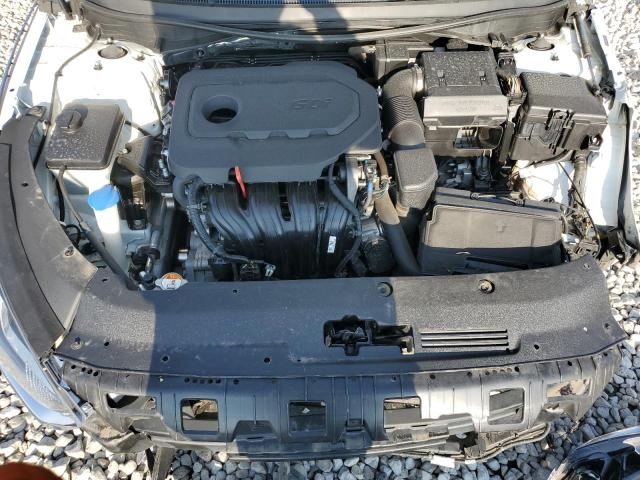 5NPE24AF5KH751370 - 2019 HYUNDAI SONATA SE WHITE photo 11