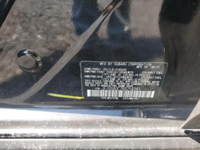 JF2GUADC7R8254043 - 2024 SUBARU CROSSTREK PREMIUM Қара фото 13