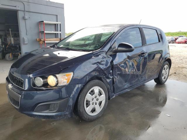 1G1JA6SG3G4122247 - 2016 CHEVROLET SONIC LS BLUE photo 1
