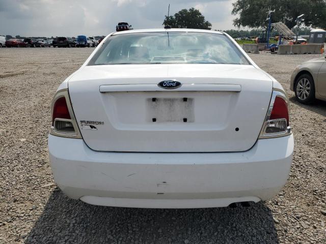 3FAHP06Z07R135029 - 2007 FORD FUSION S WHITE photo 6