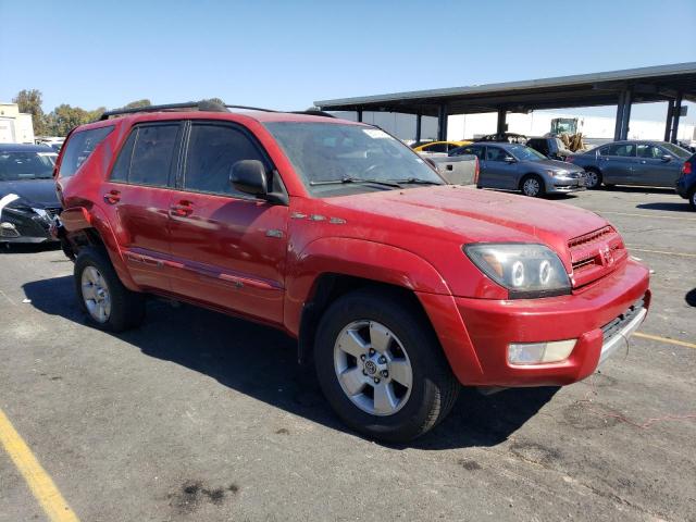 JTEZU14R940029248 - 2004 TOYOTA 4RUNNER SR5 RED photo 4