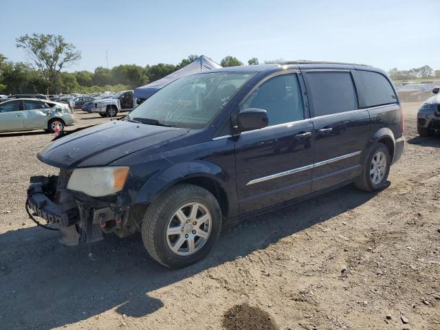 2C4RC1BG3CR306313 - 2012 CHRYSLER TOWN & COU TOURING BLUE photo 1