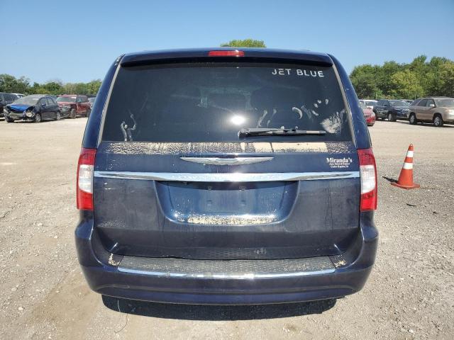 2C4RC1BG3CR306313 - 2012 CHRYSLER TOWN & COU TOURING BLUE photo 6