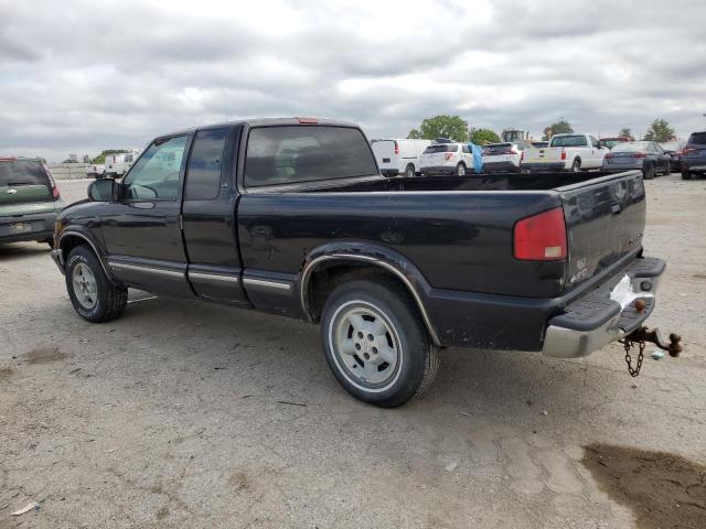 1GCDT19W7Y8267039 - 2000 CHEVROLET S TRUCK S10 BLACK photo 2