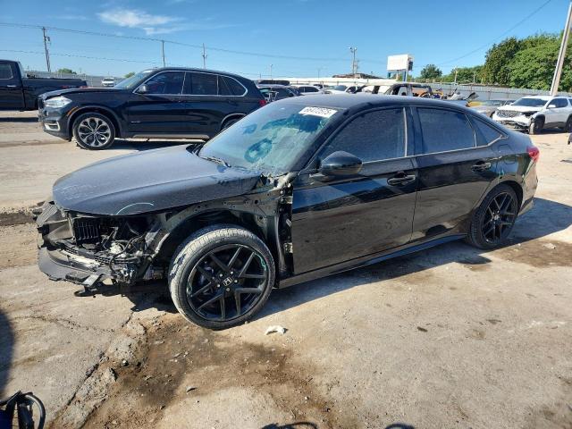 2HGFE2F52NH583900 - 2022 HONDA CIVIC SPORT შავი ფოტო 1