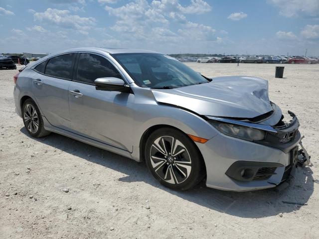 2HGFC1F77HH636919 - 2017 HONDA CIVIC EXL ვერცხლისფერი ფოტო 4