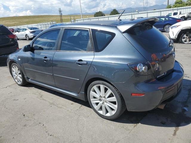 JM1BK34L281185991 - 2008 MAZDA SPEED 3 BLACK photo 2