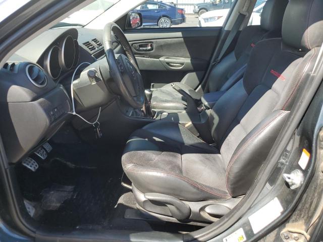 JM1BK34L281185991 - 2008 MAZDA SPEED 3 BLACK photo 7