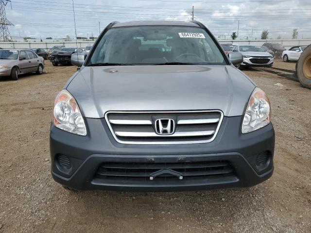 JHLRD78886C055269 - 2006 HONDA CR-V EX 灰色 照片 5