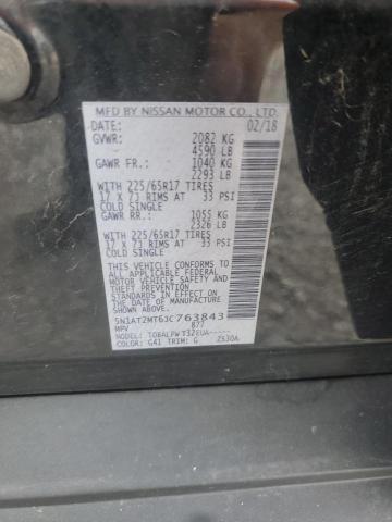 5N1AT2MT6JC763843 - 2018 NISSAN ROGUE S BLACK photo 13