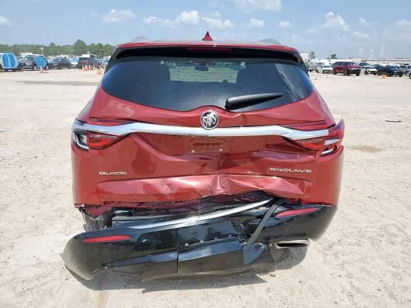 5GAERBKW6LJ241196 - 2020 BUICK ENCLAVE ESSENCE 红色 照片 6