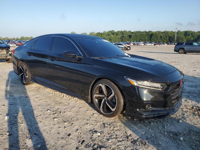 1HGCV1F3XMA097974 - 2021 HONDA ACCORD SPORT შავი ფოტო 4