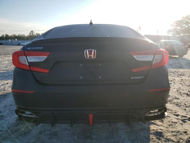 1HGCV1F3XMA097974 - 2021 HONDA ACCORD SPORT შავი ფოტო 6