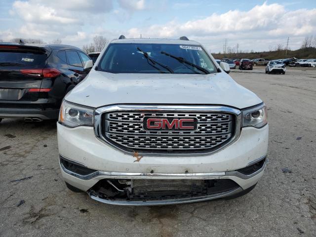 1GKKNXLS9JZ224739 - 2018 GMC ACADIA DENALI WHITE photo 5