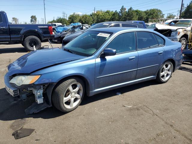 4S3BL616887205574 - 2008 SUBARU LEGACY 2.5I BLUE photo 1