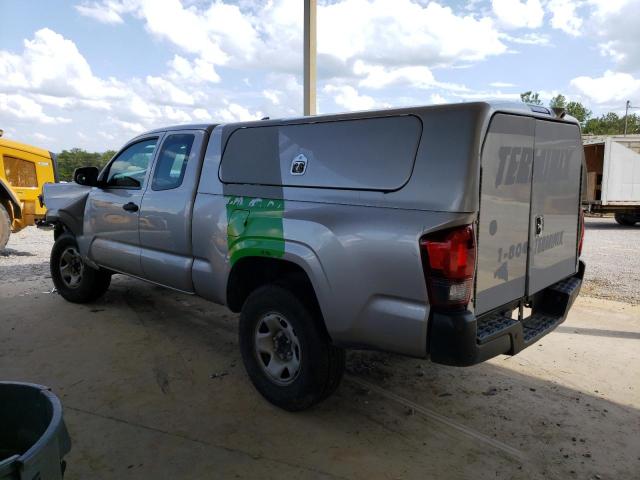 5TFRX5GN8JX127086 - 2018 TOYOTA TACOMA ACCESS CAB ვერცხლისფერი ფოტო 2