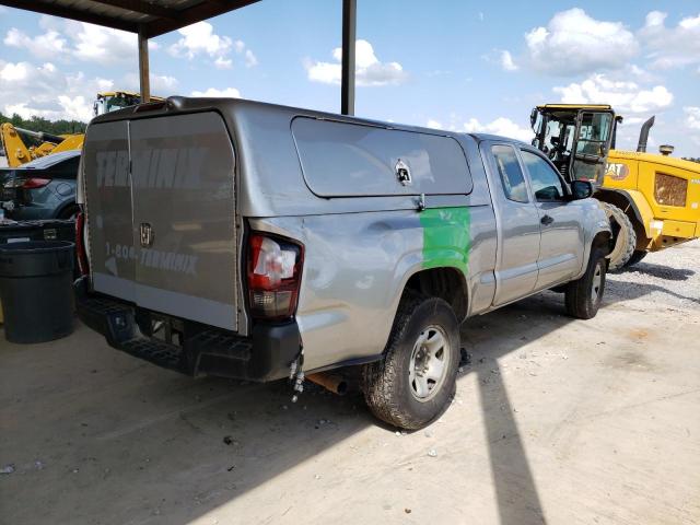 5TFRX5GN8JX127086 - 2018 TOYOTA TACOMA ACCESS CAB ვერცხლისფერი ფოტო 3