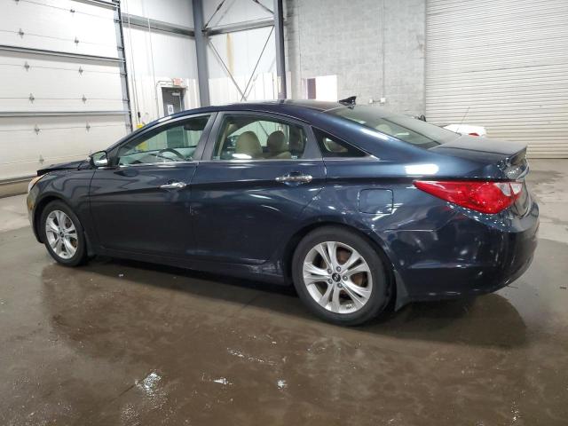 5NPEC4AC0DH572174 - 2013 HYUNDAI SONATA SE BLUE photo 2