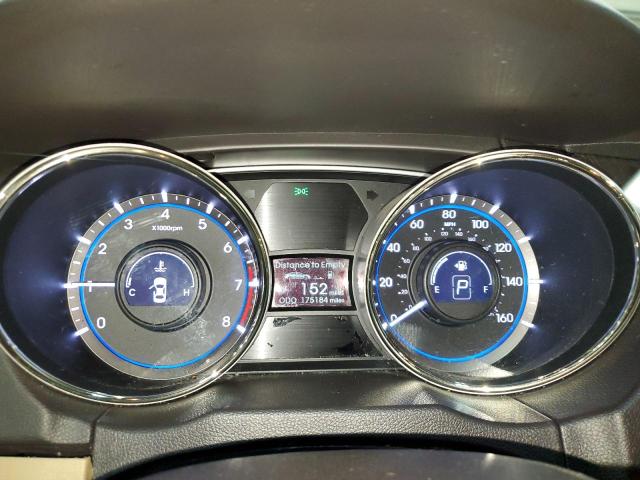 5NPEC4AC0DH572174 - 2013 HYUNDAI SONATA SE BLUE photo 9