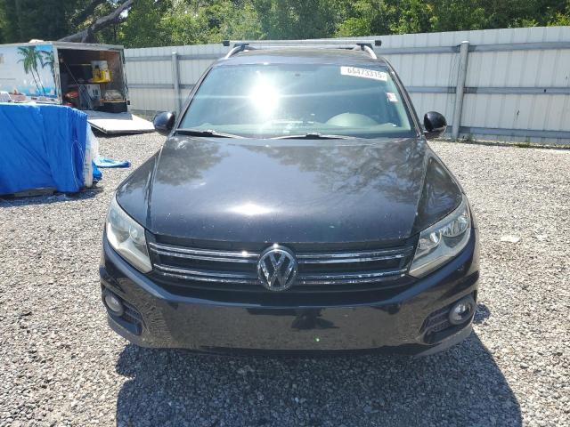 WVGAV7AX9CW529244 - 2012 VOLKSWAGEN TIGUAN S BLACK photo 5