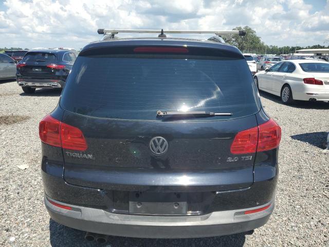 WVGAV7AX9CW529244 - 2012 VOLKSWAGEN TIGUAN S BLACK photo 6