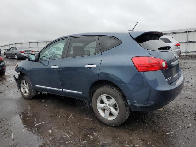 JN8AS5MTXDW547395 - 2013 NISSAN ROGUE S BLUE photo 2