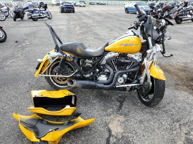 1HD1KBM11DB615498 - 2013 HARLEY-DAVIDSON FLHX STREET GLIDE YELLOW photo 1