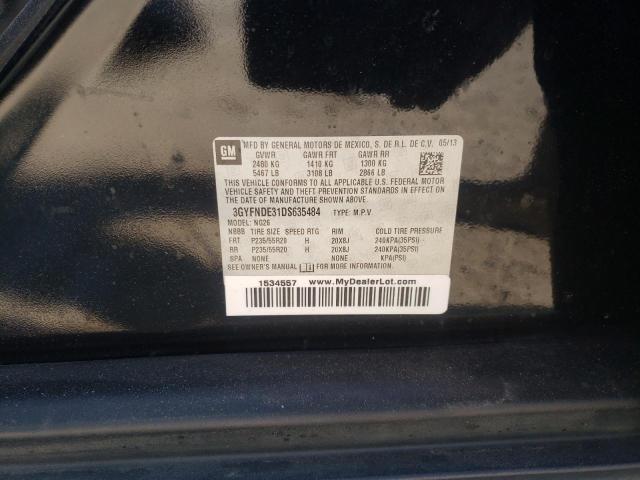 3GYFNDE31DS635484 - 2013 CADILLAC SRX PERFORMANCE COLLECTION Қара фото 12